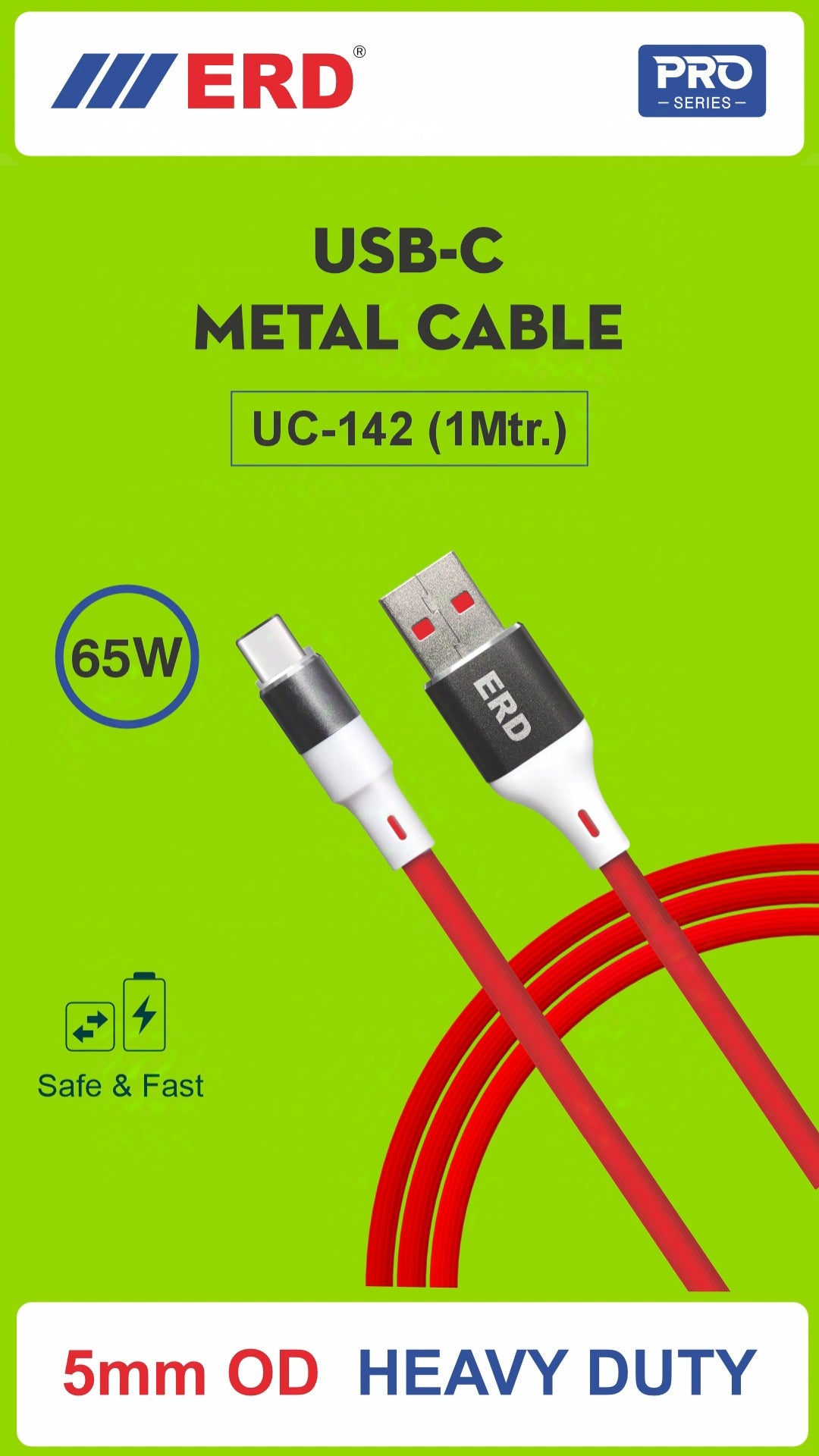 USB - C METAL DATA CABLE